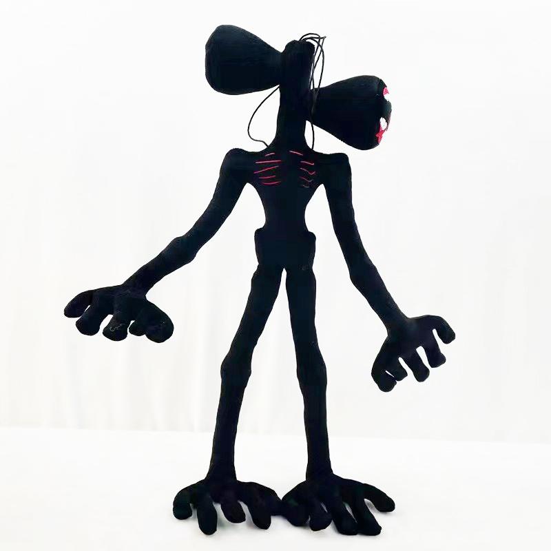

55 см сгибаемая голова сирены плюшевые игрушки офисное украшение стоящая голова сирены мягкая игрушка настольные украшения плюшевые куклы чёрный