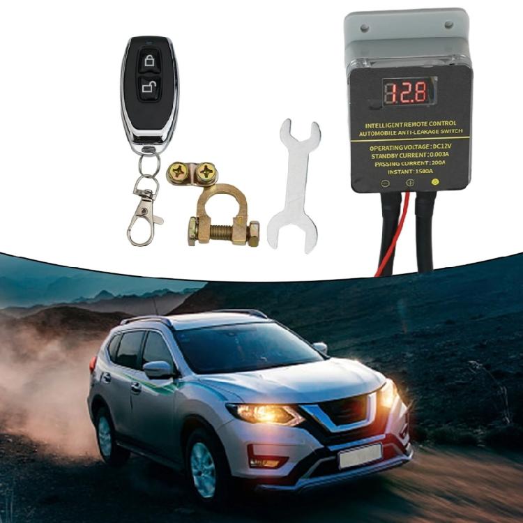 Voltage Sensitive Power Cut Off Device for 12V Vehicle Batteries Disconnect Switches Easy Install Broad Compatibility