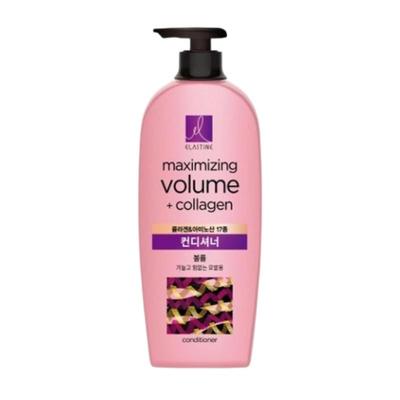Elastine Marine Collagen Volume Conditioner 680ml | Protein Complex & Biotin Infused |Marine Collagen Volume Care | K-Beauty Conditioner