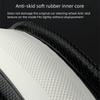 Universal Car Steering Wheel Cover - Carbon Fiber Leather with Breathable Honeycomb Silicone, Soft & Comfortable, All-Season Use