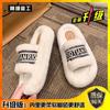 Mao Mao slippers women's outer wear 2025 new autumn and winter high-end fashion light luxury thick-bottomed autumn and winter plush slipp