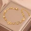 Popular bracelet, titanium steel does not fade, love zircon bracelet, high-end female light luxury niche bracelet, bracelet.