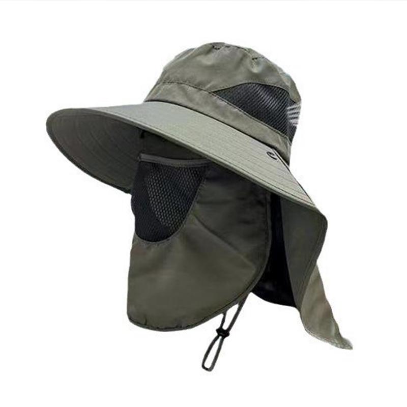 Summer Sun Hats Uv Protection Outdoor Hunting Fishing Cap For Men Women Hiking