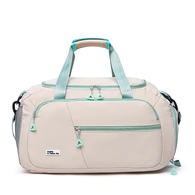 Fashionable Multi-functional Large-capacity Shoe Bin Hand-heat Travel Bag Dry and Wet Separation Sports Gym Bag Can Be Used To Pull Rod