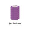Disposable Toilet Brush Wands With Replaceable Heads Easy To Clean Toilet Bowl Lid And Corner Dirt Plastic Material Blue Yellow Purple