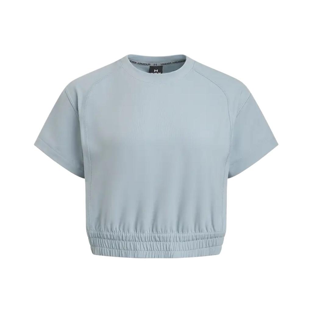 Under Armour Comfortable Loose Versatile Short Sleeve T-Shirt Women Tops Sky-Blue 6006017-465