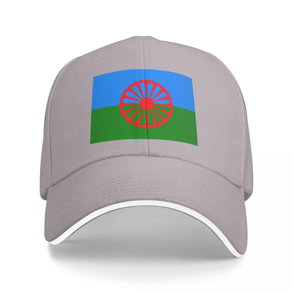 Rom Gypsy Romani Flag Baseball Caps Snapback Baseball Hats Breathable Casual Casquette Outdoor for Men And Women
