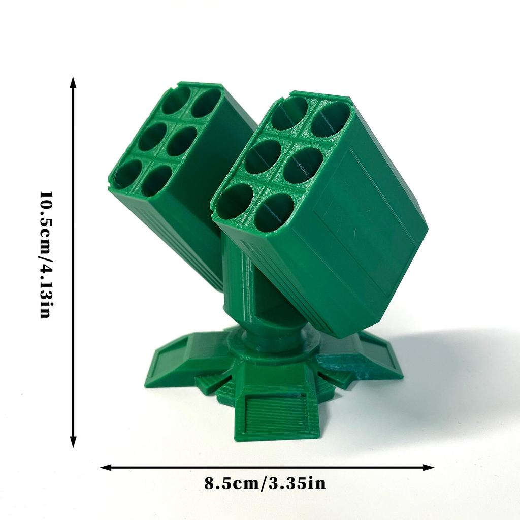 3D Printed Anti-Aircraft Gun Pen Holder - Unique Military Enthusiast Gift