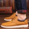 Mens Casual Shoes Summer New Comfortable Anti Slip Waterproof Men Flat Shoes 2024 Fashion Leather Business Soft Bottom Sneakers