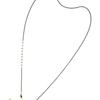Пружинные струны Маленькая хрустальная цепочка _ Черный/Серый (2color)