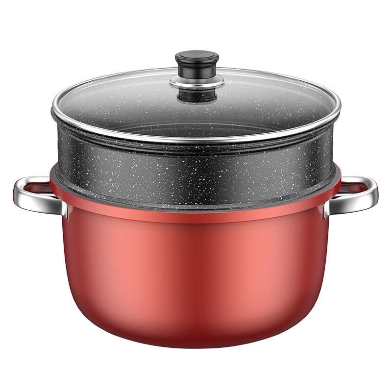 Shangheng Maifan Stone Non-stick Cooking Pot with Steamer