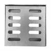 Sleek Stainless Steel Square Drain Grate for Enhancing Outdoor Aesthetics