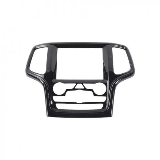 Dashboard Center Radio Navigation Panel Cover For Jeep Grand Cherokee 2014-