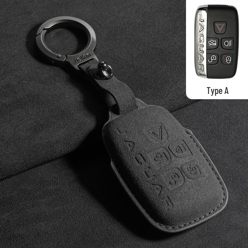 Jaguar Key Case for XFL, XEL, F-Pace, XJ, E-Pace, F-Type - Unisex 24 Models Buckle Shell Bag