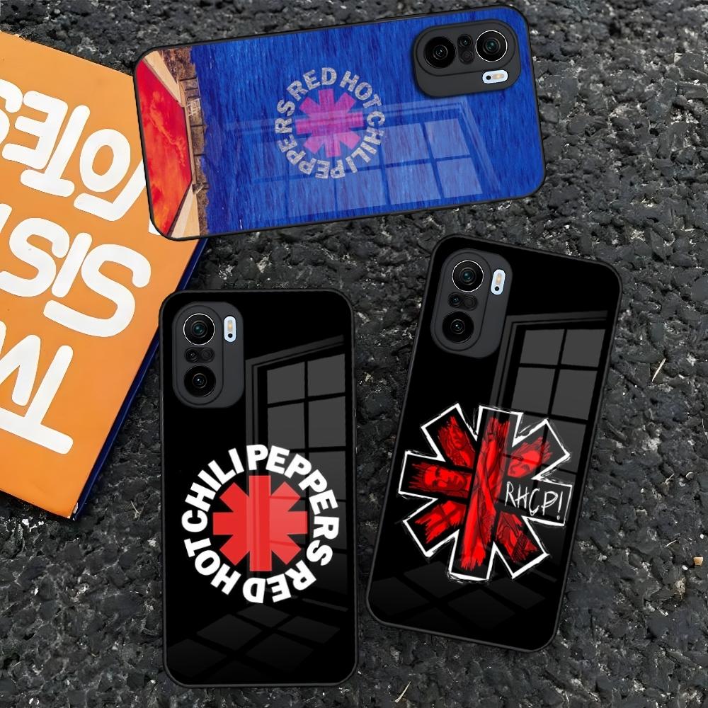 Red Hot RHCP Chili Phone Case for Xiaomi 15 14 13 12 X Redmi Note 10 Mi 11 S Lite T Pro ultra glass Cover