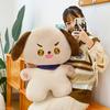 White Lovable Plush Dog Stuffed Animal Soft Short Plush Machine Doll Grab