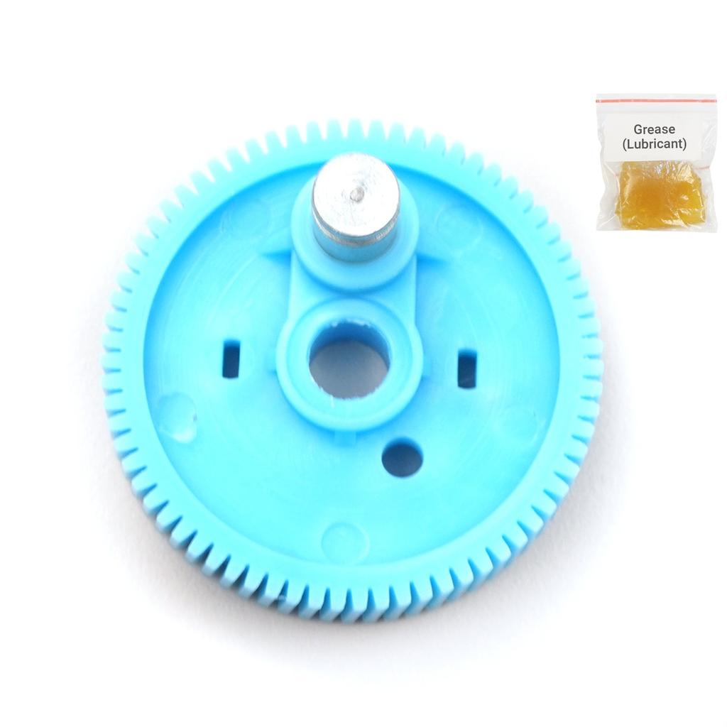 EGE633 Silnik wycieraczki przedniej kabiny Koło naprawcze 50031360 dla ciągnika New Holland serii TD z wałkiem osiowym 71 zębów