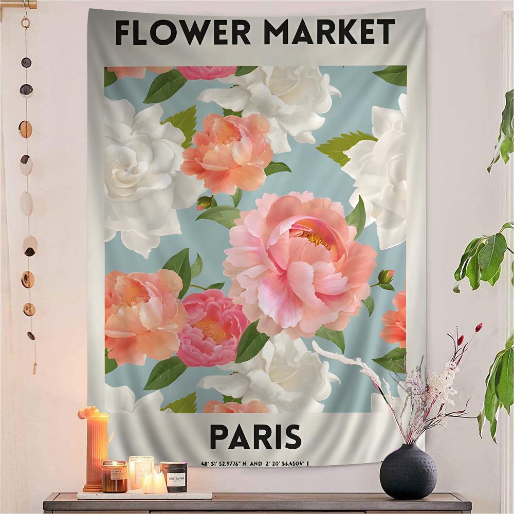 Matisse Abstract Art Flower Anime Tapestry Hanging Tarot Hippie Wall Rugs Dorm Wall Hanging Sheets