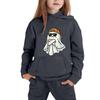 Kids Hoodie with Halloween Print - Long Sleeve Pullover Sweatshirt for Boys and Girls