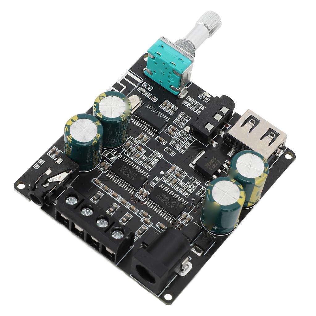 XY C100L Stereo Bluetooth Digital Amplifier Board Dual Channel Infinite Tone Adjustment MP3 Decoding USB External Sound