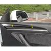 Interior Door Panel Carbon Fiber Cover Trim Strip For Tesla Model Y - 2P