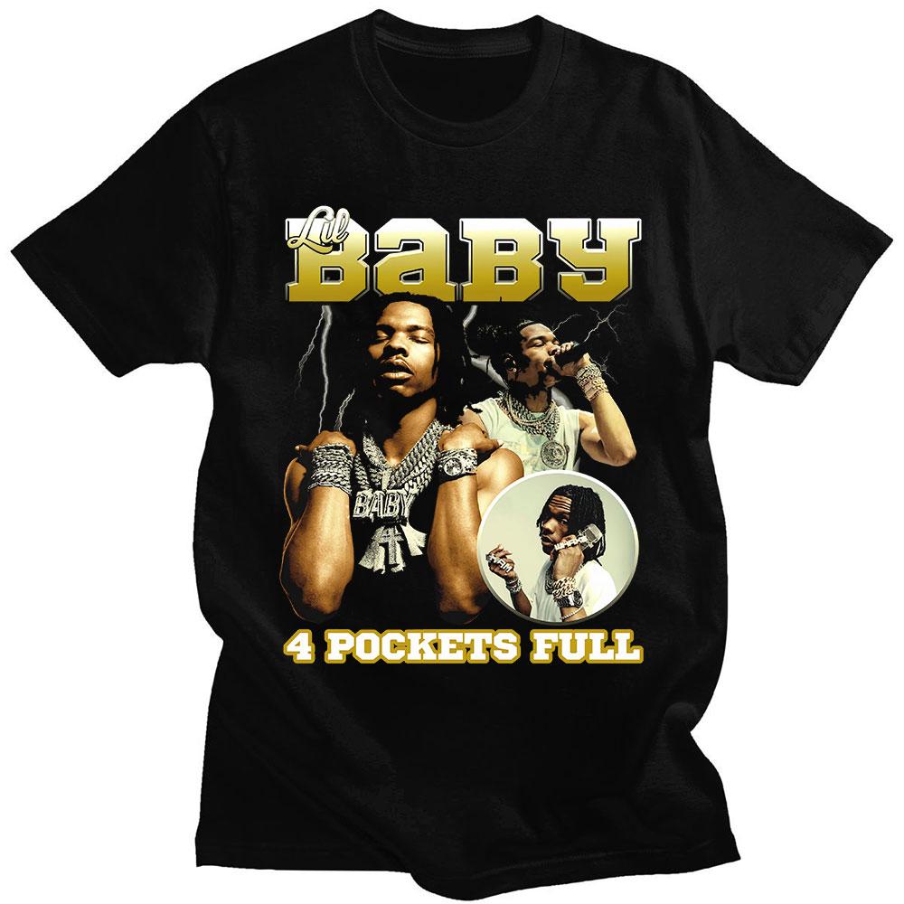 Women T Shirt Hip Hop Rapper Print Tops Black Tshirt Female Summer 90s Girls Graphic Female Summer Sleeved Harajuku Streetwear