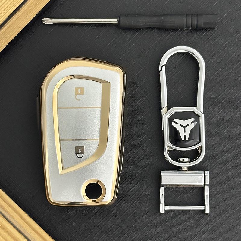Key Case for Toyota Highlander, Levin, Corolla, RAV4, IZOA, Camry