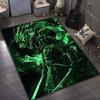 Multiple Sizes Samurai and Dragon Art Rug Pattern Carpet for Living Room Bedroom Sofa Home Decor Non-slip Floor Mat Luxury Gift
