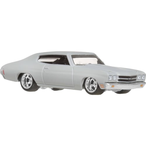 Hot Wheels Fast & Furious 1970 Chevelle SS Vehicle Model Car, Gray, JBL94, Ages 3 and Up