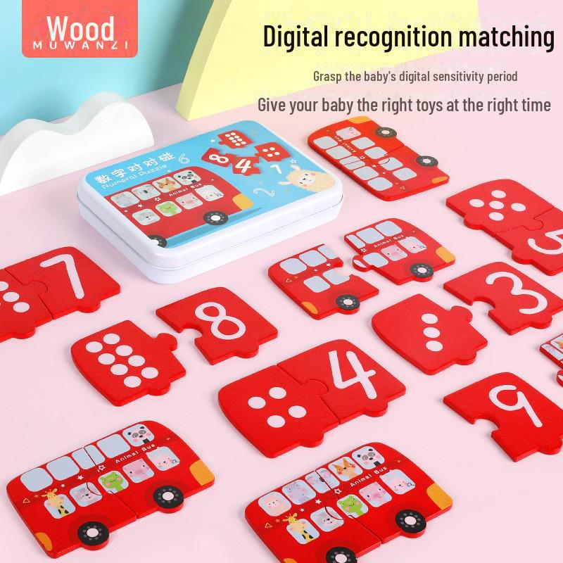 Seven-Layer Wooden Rainbow Stacking Tower - Early Education Toy for Infants