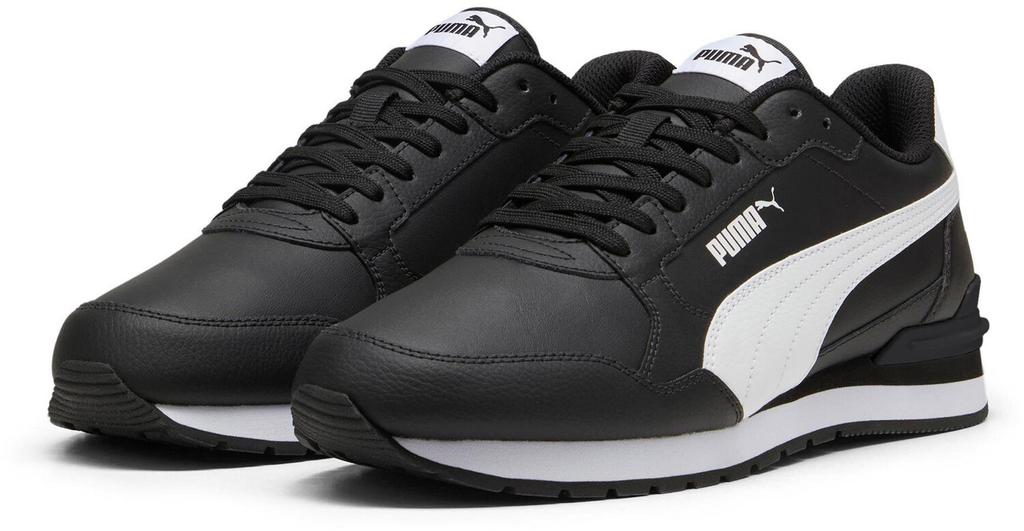 Кроссовки Puma ST Runner v4 Leather black/white