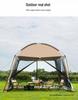 Four-Season Mosquito, Sun, and Rainproof Camping Awning Canopy
