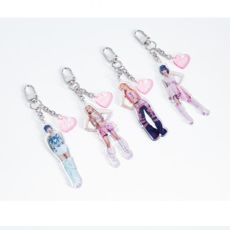 Eunice   06 Acrylic Keyring Unis 1st Mini Album Pop Up Official Md