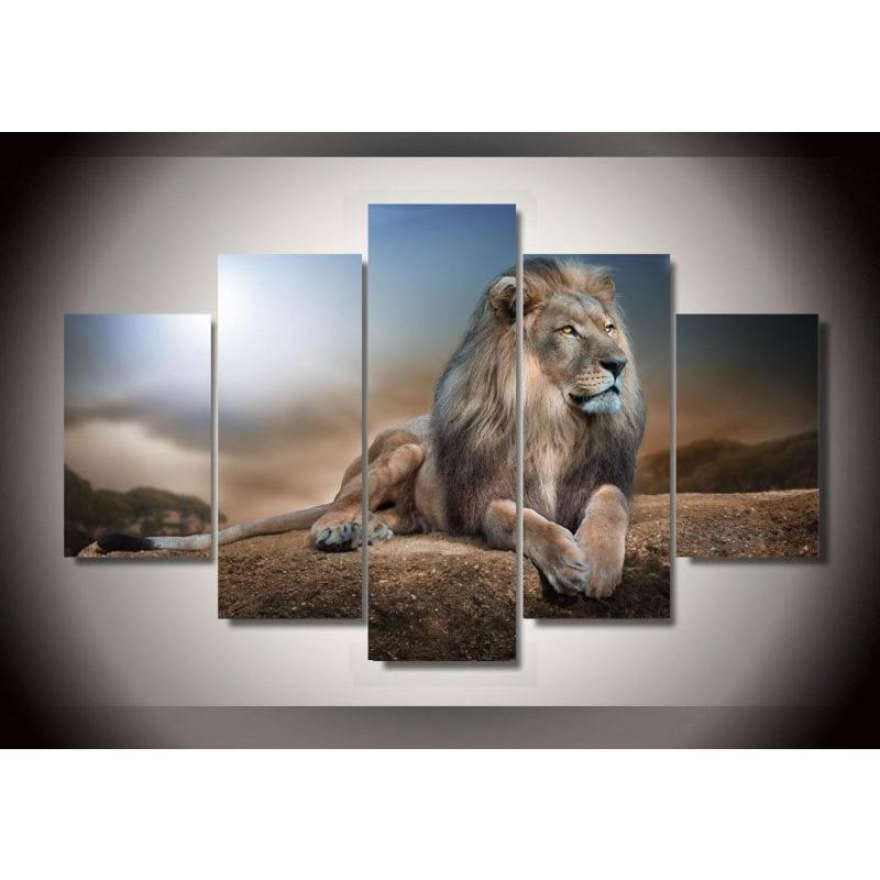 5 Piece Canvas Wall Art Modern Artwork Canvas Panel Prints for Home Decor