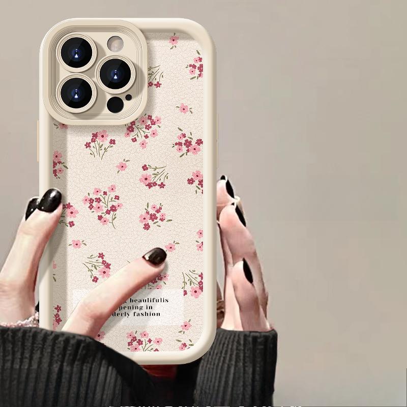 

Подходит для чехла для мобильного телефона Apple 15 Iphone14/13promax Роза Камелия Кукла 11/12 Овчина Xr iPhone 6s Plus