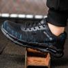 Fashion Anti-static Safety Shoes Men Composite Toe Work Safety Boots Without Metal Puncture Proof Work Shoes Man Security Boots Big Size