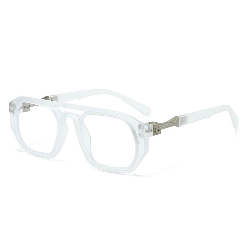 Trendy High-End Aviator Sunglasses for Men: Square European and American Fashion