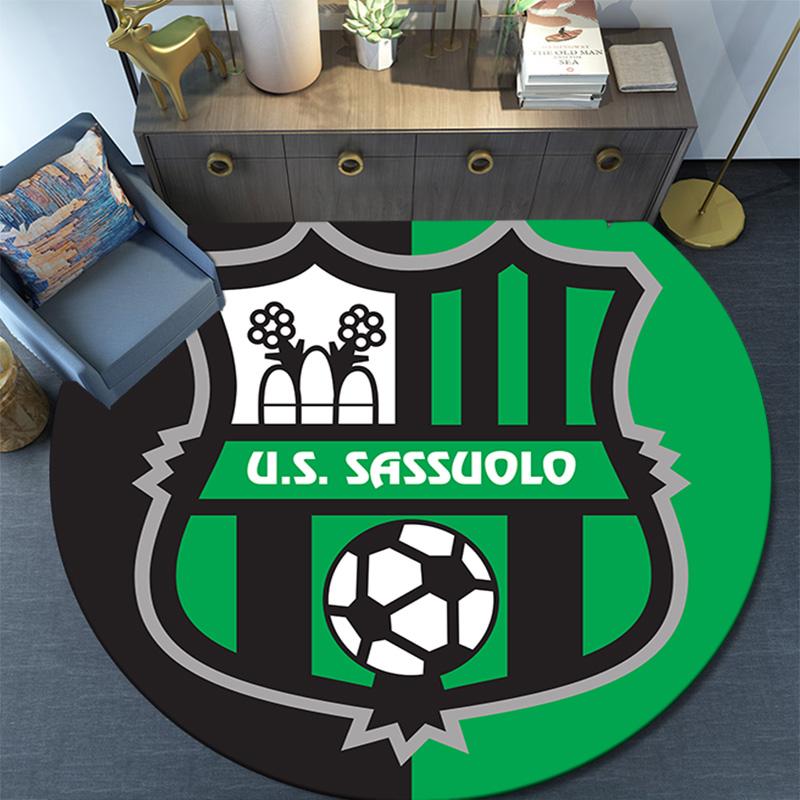 Sassuolo Round Area Rug Under Office Chairs Bedroom Living Room Home Decor