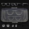 Flexible Resin Mold Small Ornament Molds Eyeglass Shape Silicone Texture for Epoxy Crafts and Creative Wall Decorations