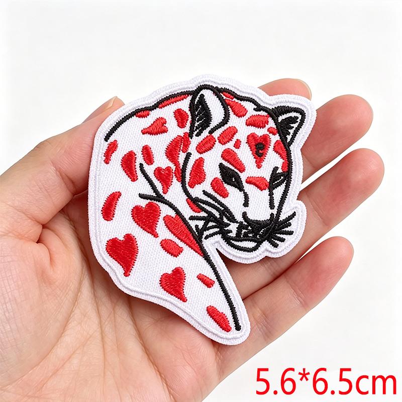 Cartoon Cute Small Animal Embroidered Iron On Patch DIY for Hats Jeans Backpack Clothing Sew Sticker Decoration Cap