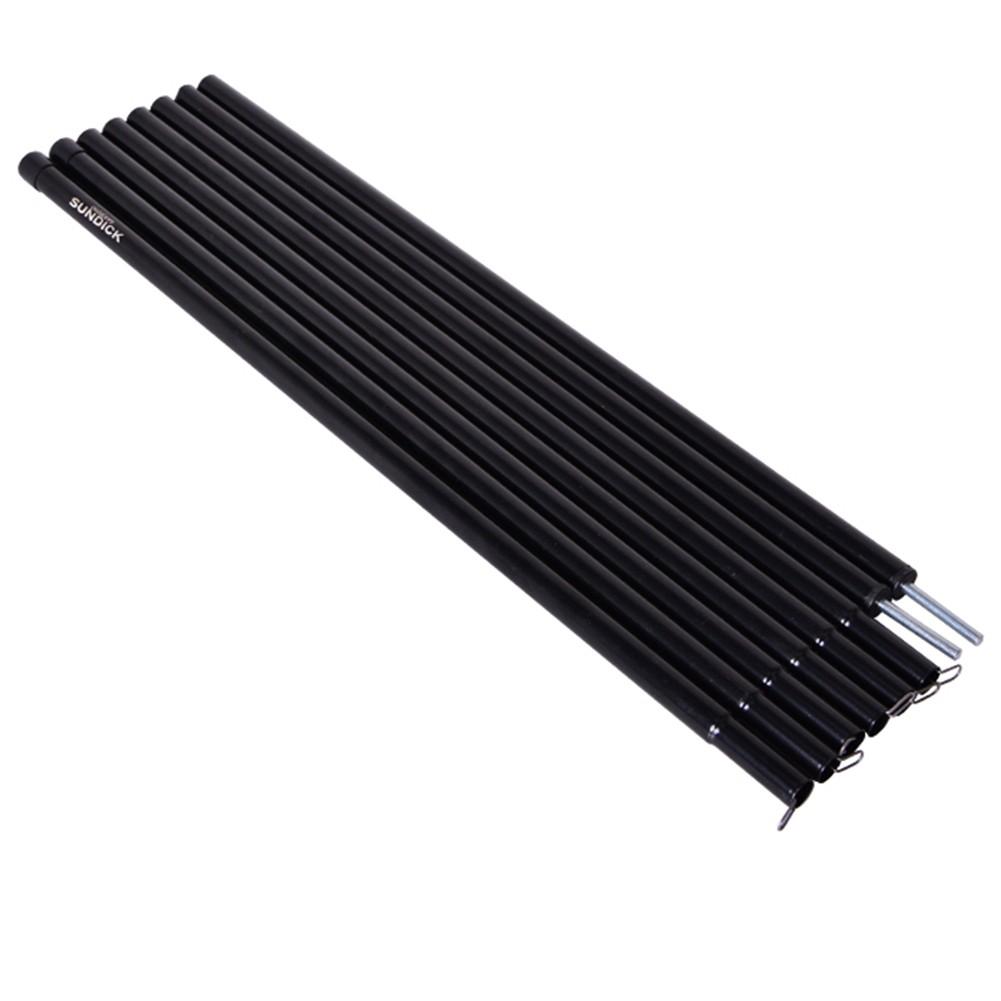 

Опоры опорный стержень 2шт навес столбы опорные стержни навес чёрный