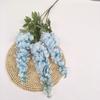 Purple Wisteria Artificial Hanging Flowers For Wedding Decor With Multicolor Options