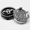 4Pcs 56mm 57mm 60mm 62mm Car Wheel Center Hub Cap Stickers Accessory For Toyota Rav4 Yaris Avensis Corolla Camry crown Rim Cover