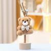Bear Stuffed Plushie Pendant With Soft Pp Cotton Filling Keychain Women For