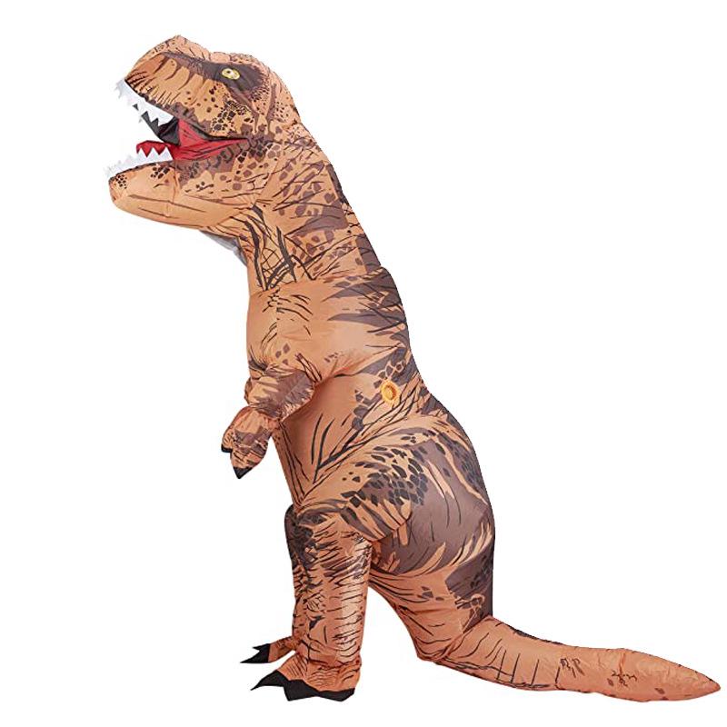Inflatable Tyrannosaurus Rex Costume for Halloween Parties and Events