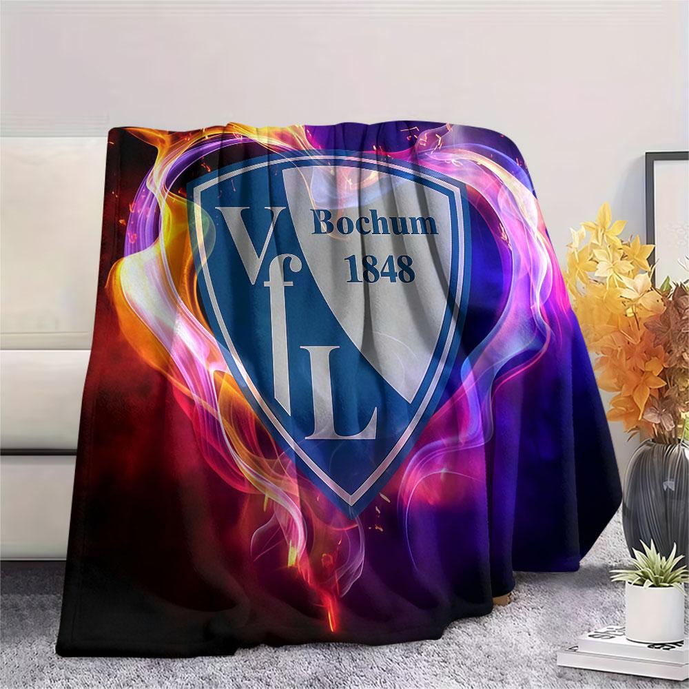 Coperta logo VfL Bochum, Alta qualità, Confortevole per Tutte le Stagioni, Arredamento per la Casa, Calore e Comfort