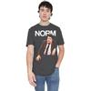 Cheers Norm T Shirt S 2xl Charcoal