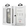 Etui Do iPhone 13 Mini Guess Glitter 4G Big Logo Czarne