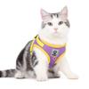 Lightweight Pet Harness With Leash For Cats And Dogs Breathable Polyester Reflective Safety Gear For Walks