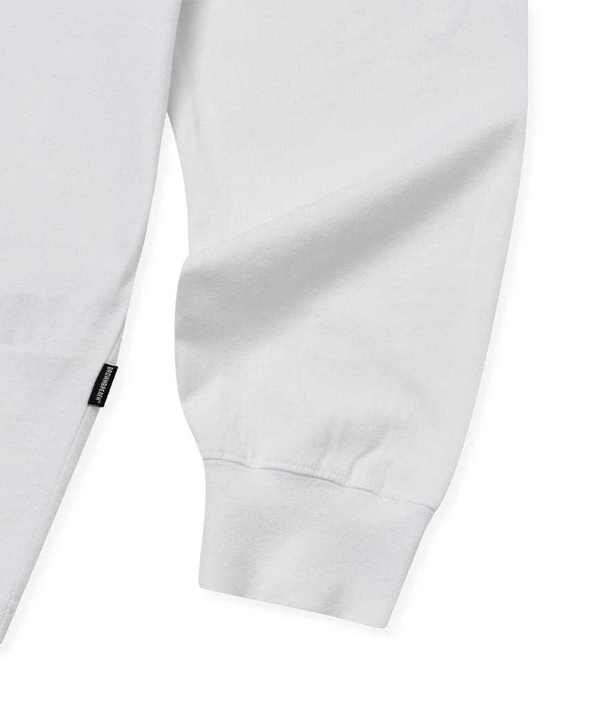 BROWNBREATH Paisley Tag Longsleeve - White